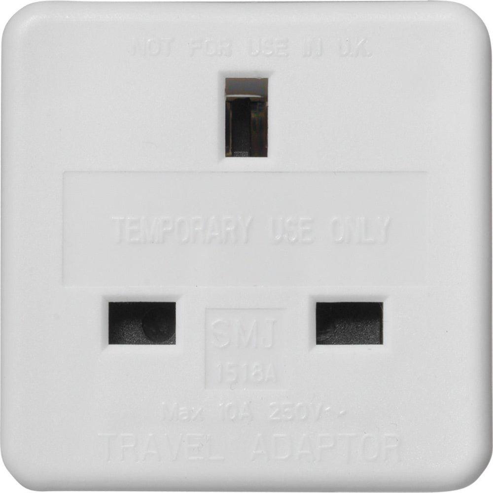 Maplin UK to European Travel Adapter Plug - Pack of 2