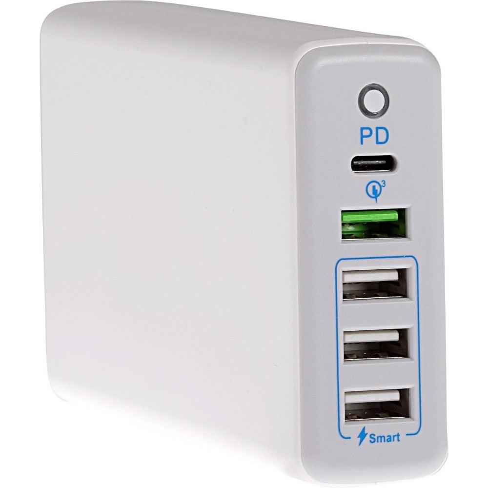 Maplin 5 Port USB Charging Station 4x USB-A/ 1x USB-C PD QC 3.0 60W High Speed Charging 1.6m Cable