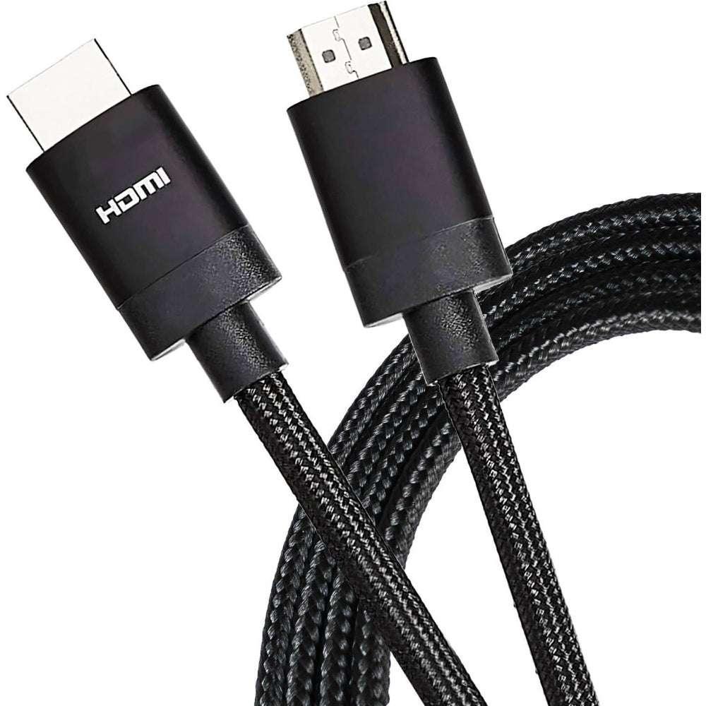 Maplin HDMI to HDMI Cable V2.1 8K Ultra HD 60Hz Braided with Ethernet - 3m