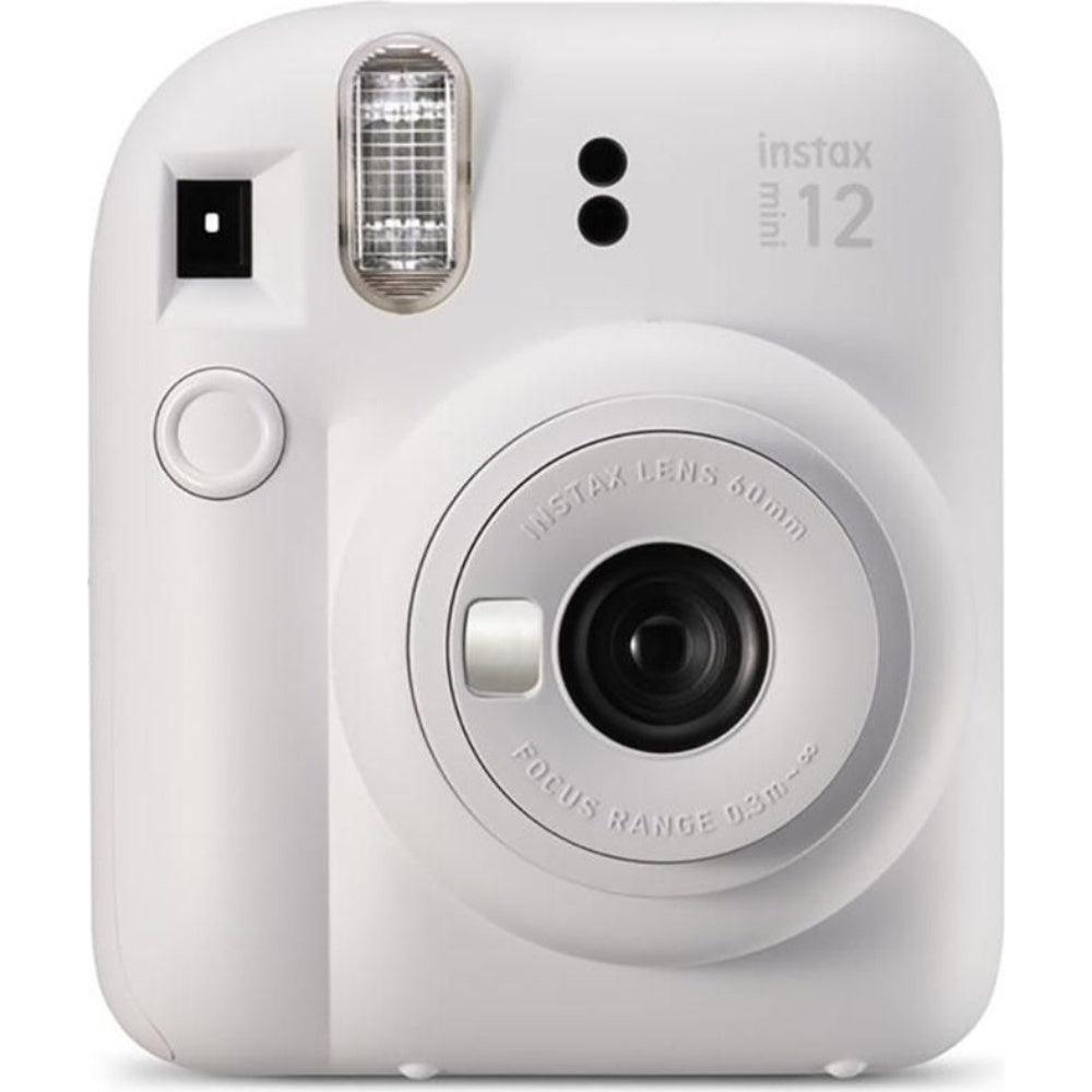 Fujifilm Instax Mini 12 Instant Camera - Clay White - Camera + 20 Shot Pack