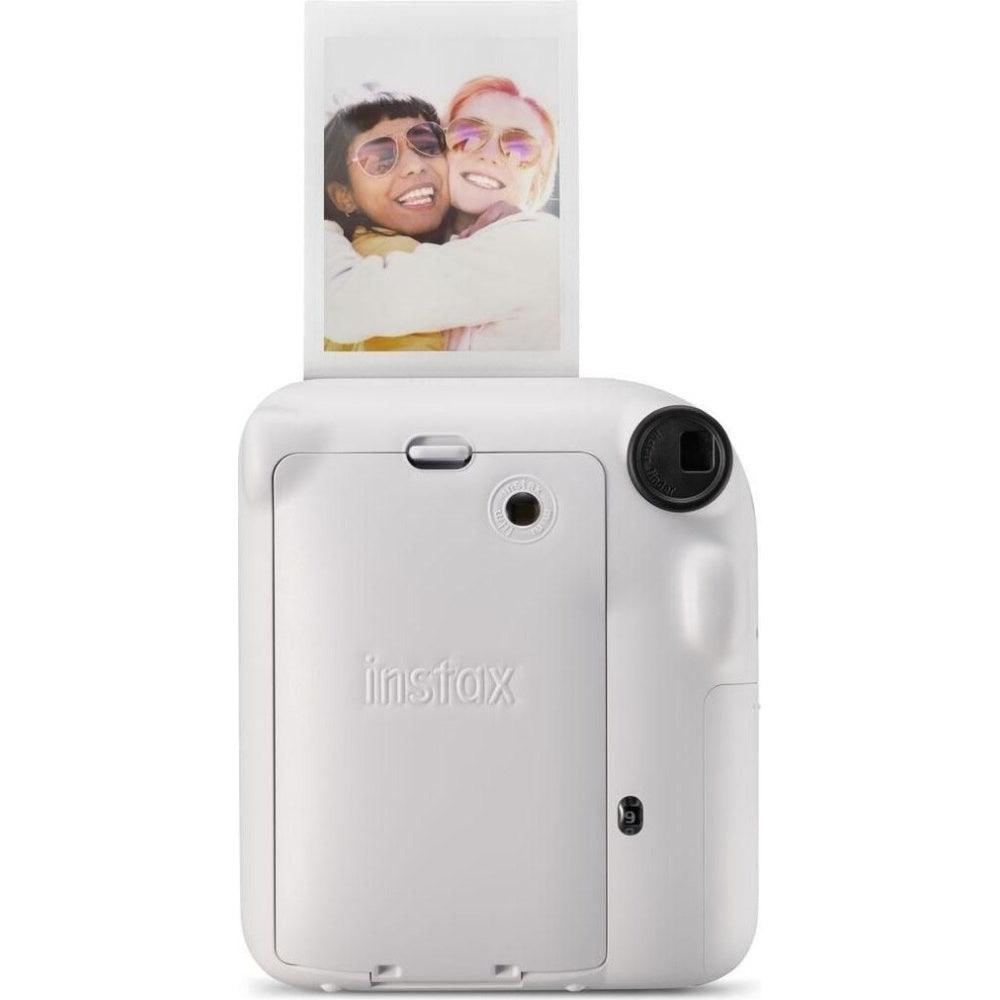 Fujifilm Instax Mini 12 Instant Camera - Clay White - Camera + 20 Shot Pack