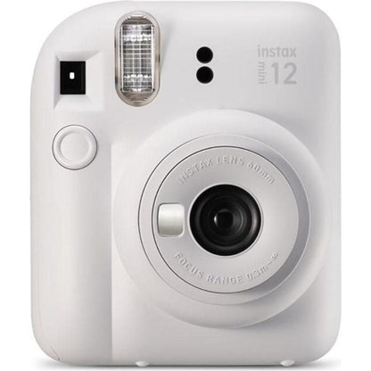 Fujifilm Instax Mini 12 Instant Camera - Clay White - Camera + 40 Shot Pack