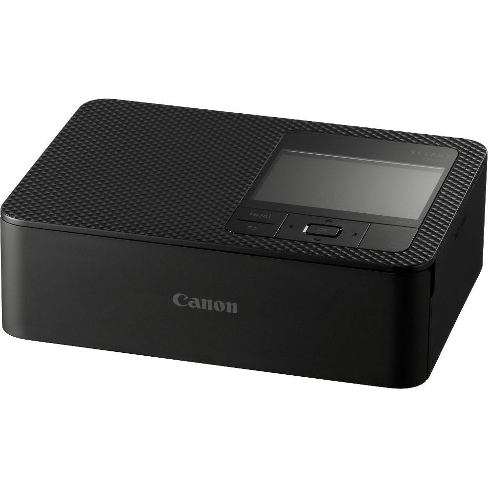 Canon SELPHY CP1500 Wireless Photo Printer inc RP-108 Ink Paper Set - Black