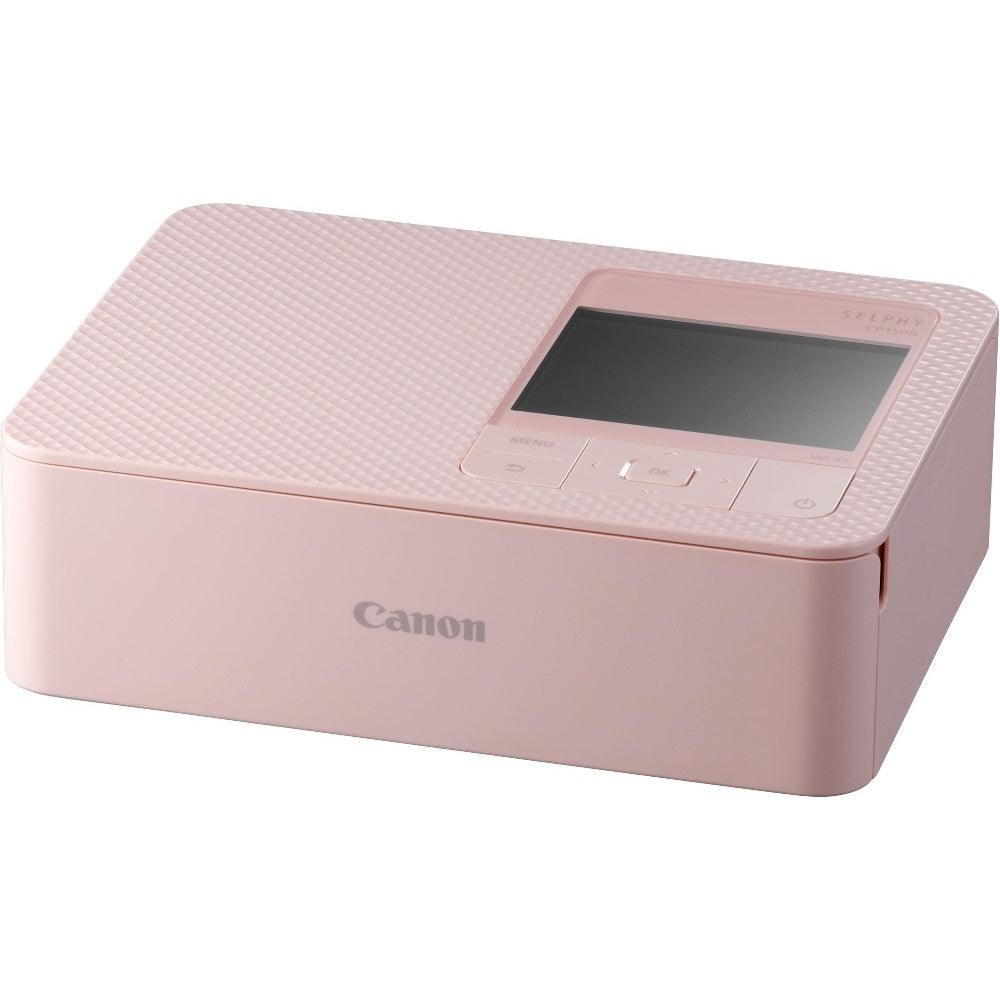 Canon SELPHY CP1500 Wireless Photo Printer inc RP-108 Ink Paper Set - Pink