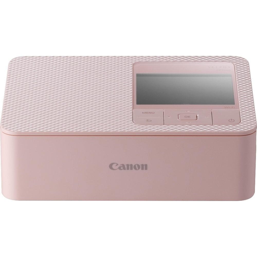 Canon SELPHY CP1500 Wireless Photo Printer inc RP-108 Ink Paper Set - Pink