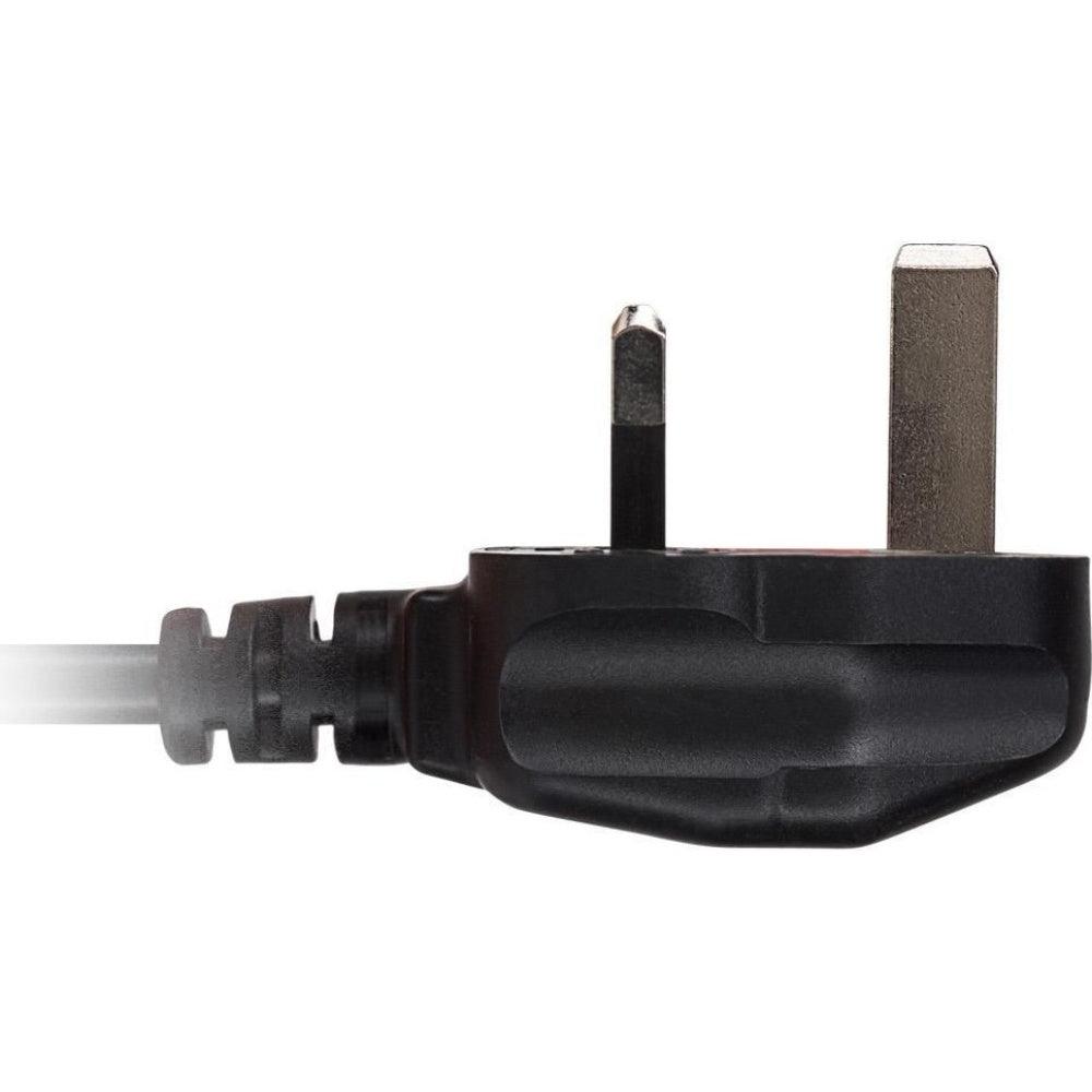 Maplin Power Lead IEC C13 Female Plug to UK 3 Pin Mains Plug - 3m, 13 Amp Fuse