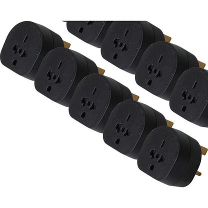 Maplin Worldwide to UK Travel Adapter Plug - Pack of 10