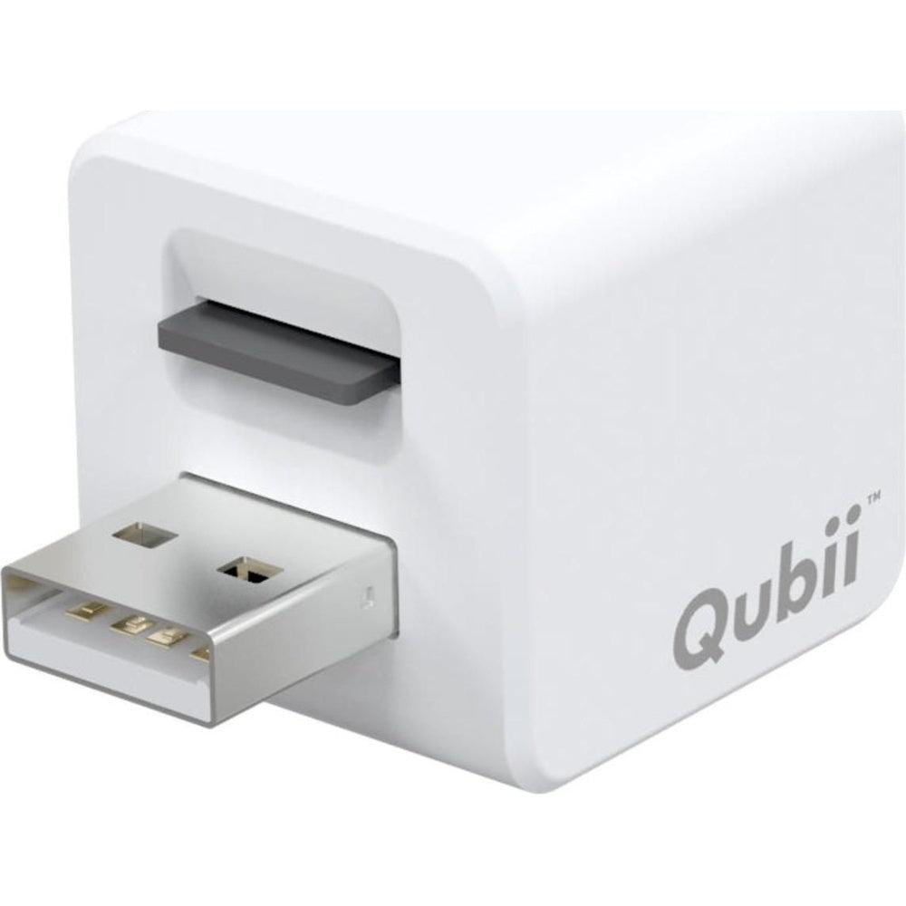 Maplin Qubi Auto Backup & Charging Adapter with MicroSD Card Slot for iPhone & iPad