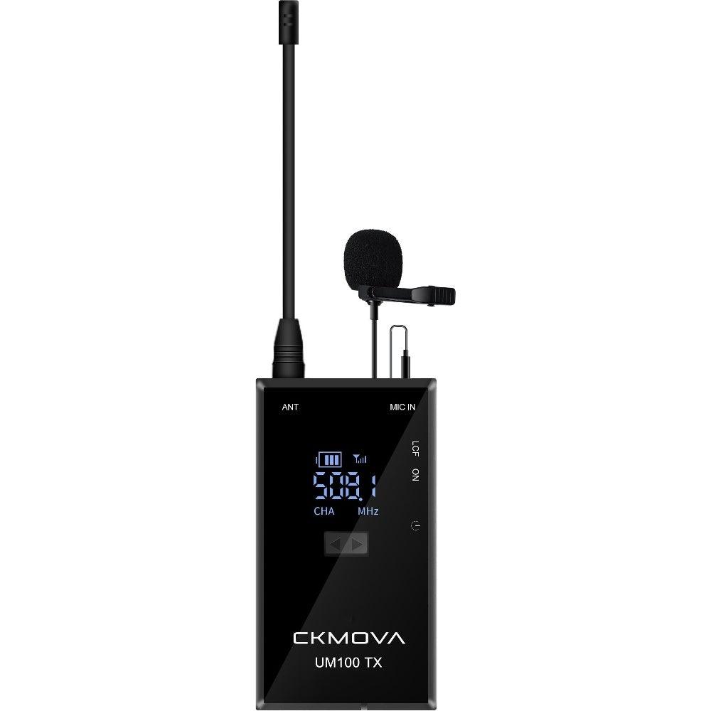 Maplin CKMOVA UM100 UHF Wireless Microphone 1x Transmitter + 1x Receiver 3.5mm Kit