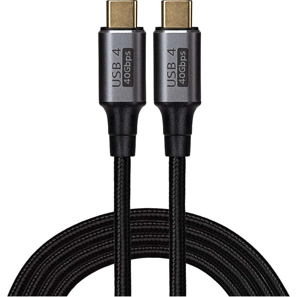 Maplin Pro USB-C to USB-C Cable Braided 100W PD V4.0 8K@60Hz 40Gbps Super Speed 1.2m