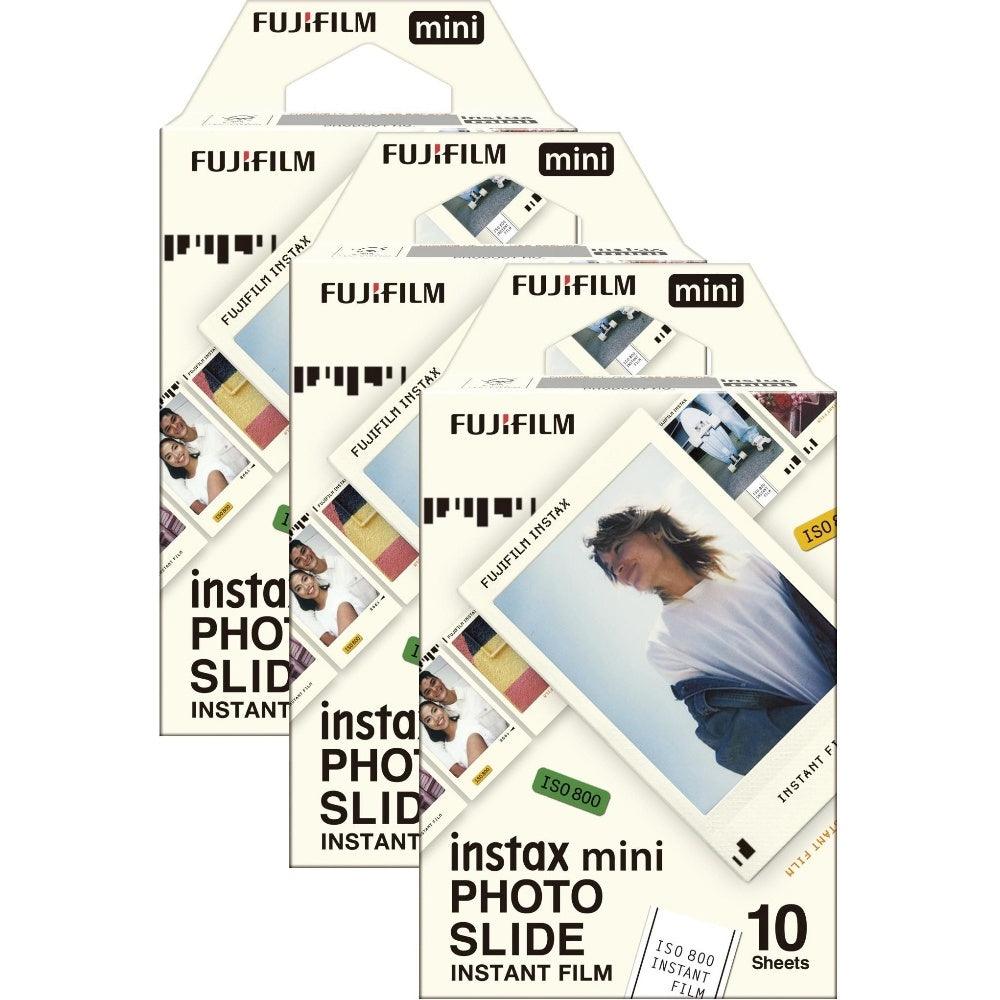 Fujifilm Instax Mini Instant Photo Film - Photo Slide - Pack of 30