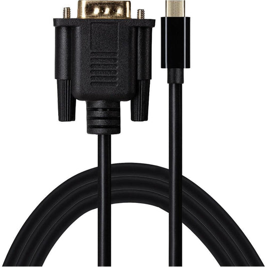 Maplin USB-C to VGA Cable V3.1 Full HD 60Hz supports Alt Mode 1.8m