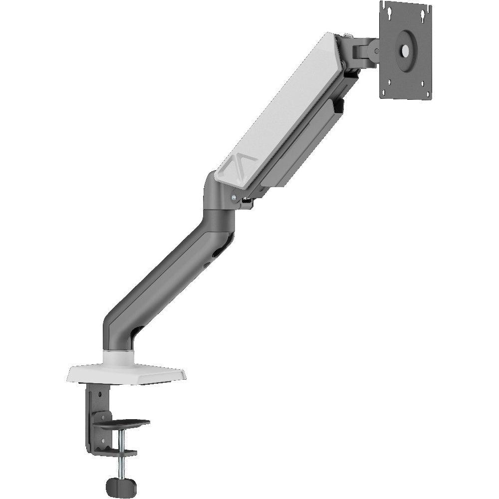 ProperAV Desk Monitor Mount Articulated Swing Arm 17''- 32'' VESA Max 100x100 White/Grey