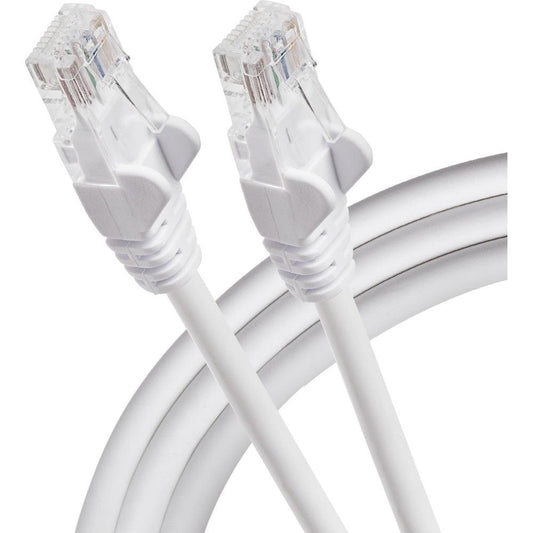 Maplin RJ45 CAT6 UTP Ethernet LAN Cable - White, 1m