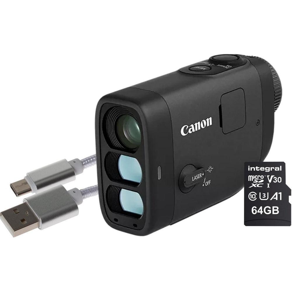 Canon PowerShot Golf Laser Rangefinder Camera Kit inc Charging Cable 64GB Card