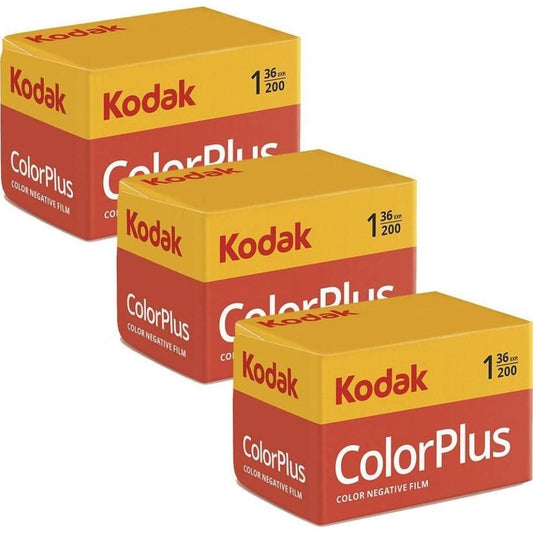 Kodak Color Plus 200 135 Film 36 Exposure - Pack of 3