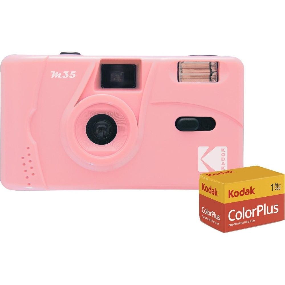 Kodak M35 Film Camera 35mm Reusable with 36 Exposure Film Pack - Candy Pink