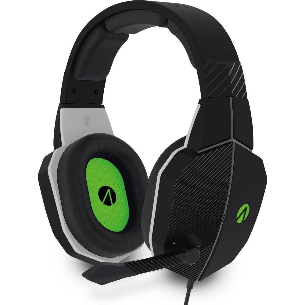 Stealth Phantom X Premium Stereo Gaming Headset - Black and Green