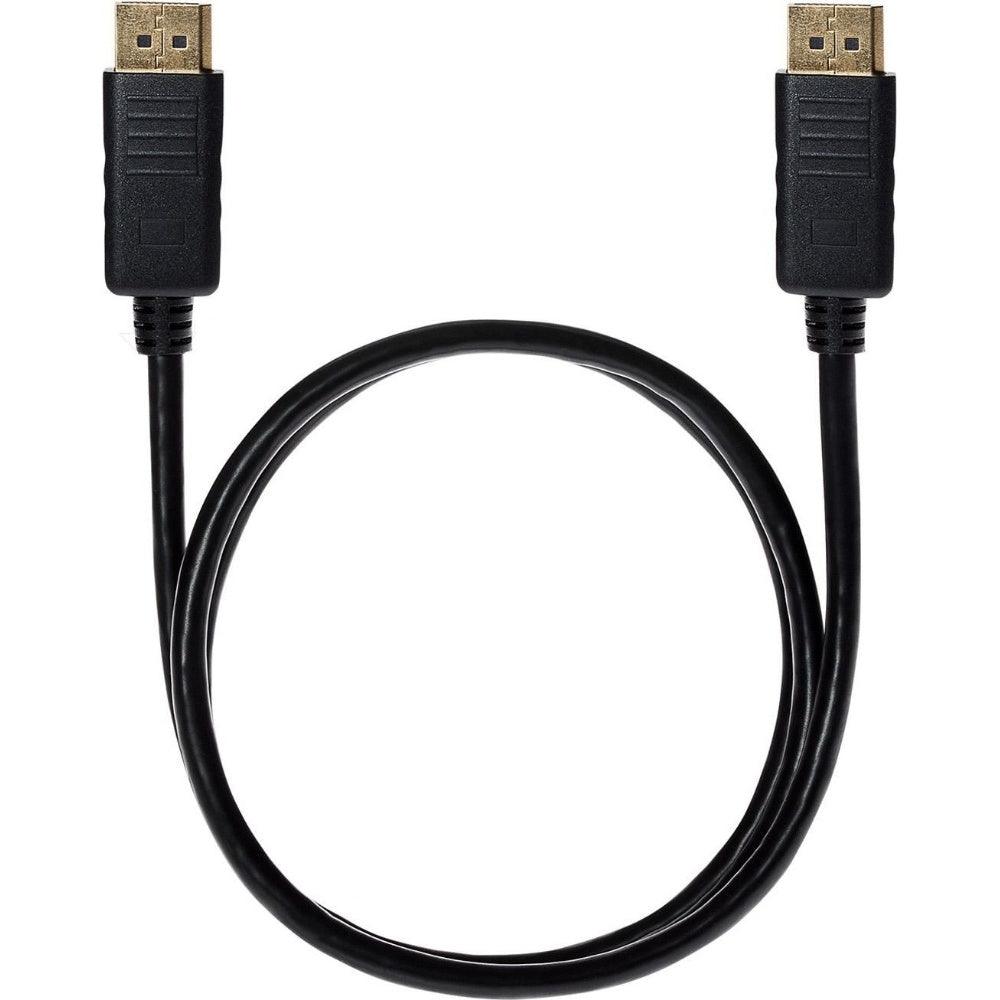 Maplin DisplayPort to DisplayPort Cable 4K Ultra HD - 1m