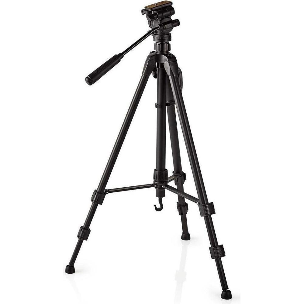 Nedis 3 Section 1.65m Tripod with 3-way Friction Pan & Tilt Head