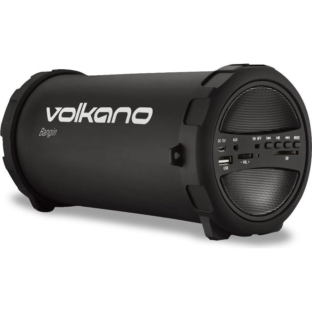 Volkano True Wireless Portable Bluetooth Speaker - Black