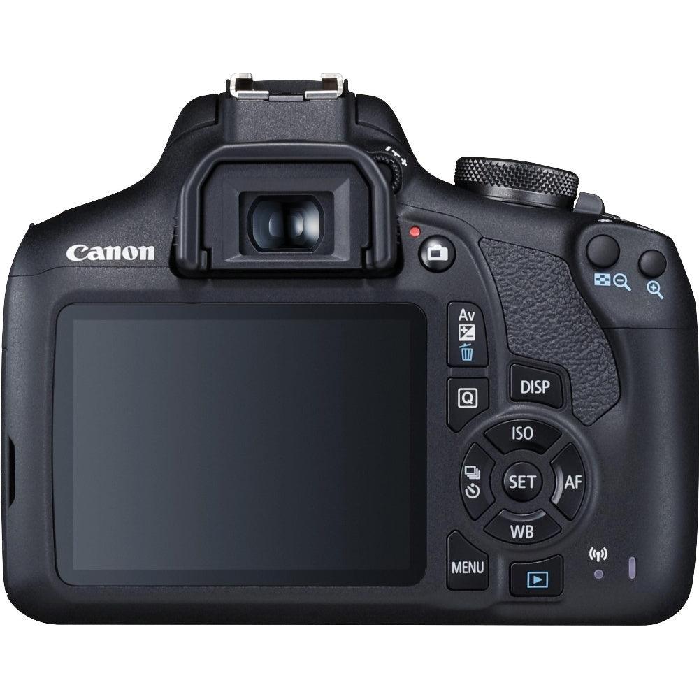 Canon EOS 2000D DSLR Camera with EF-S 18-55mm IS II Lens - Black - Camera + Lens