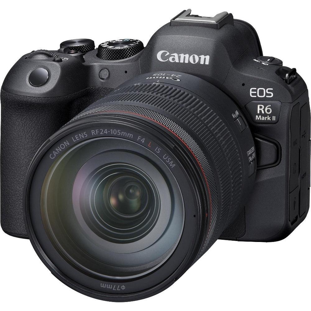 Canon EOS R6 Mark II Full Frame Mirrorless Camera RF 24-105 F4L IS USM Lens Kit