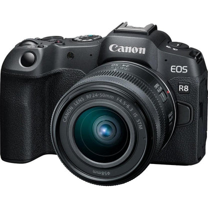 Canon EOS R8 Full Frame Mirrorless Camera inc RF 24-50mm F4.5-6.3 IS STM Lens