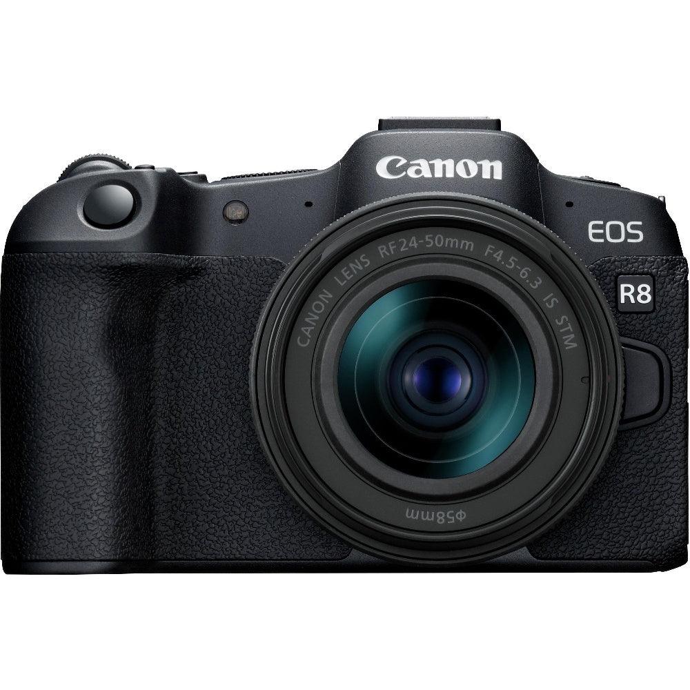 Canon EOS R8 Full Frame Mirrorless Camera inc RF 24-50mm F4.5-6.3 IS STM Lens