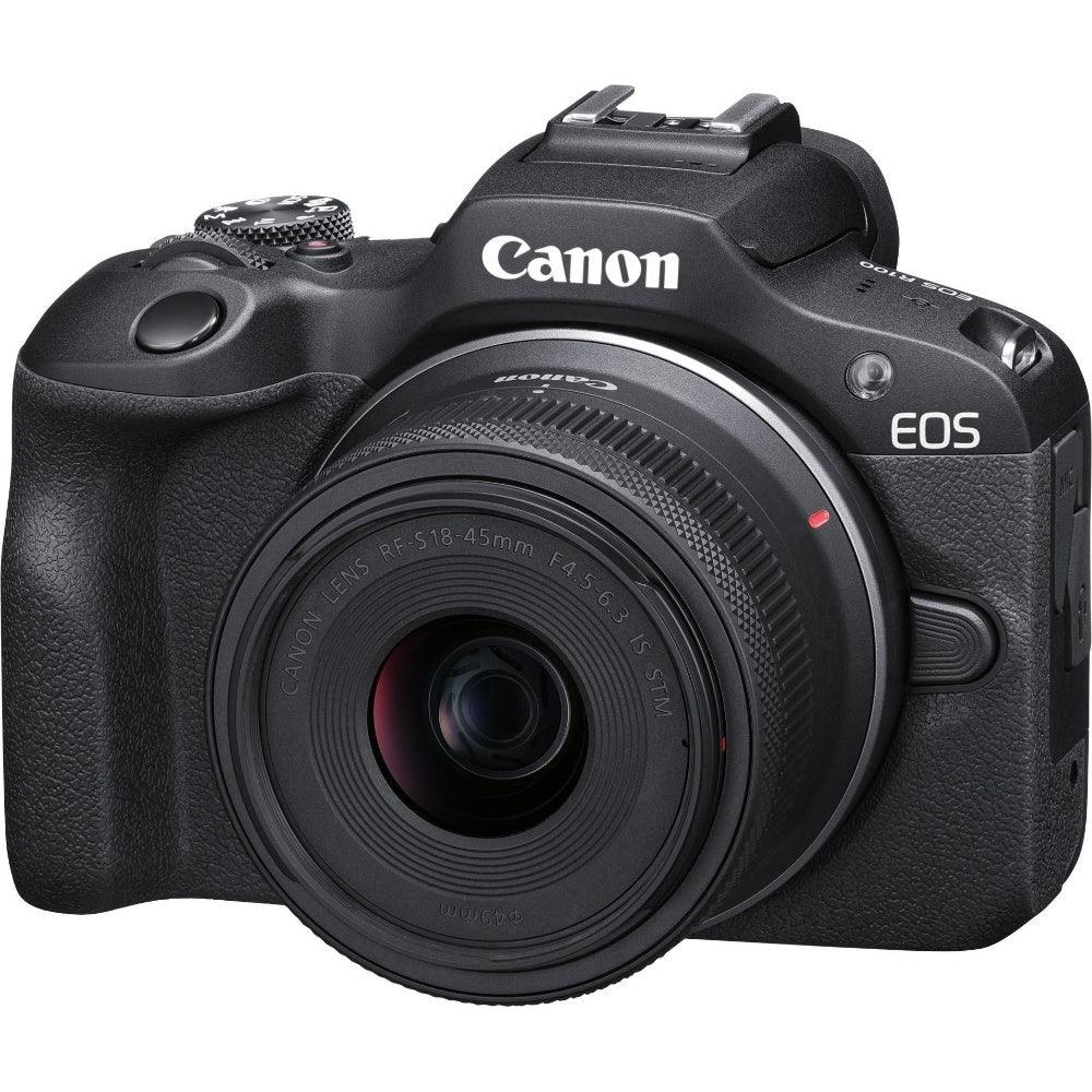 Canon EOS R100 APS-C Mirrorless Camera - Camera + RF-S 18-45mm Lens