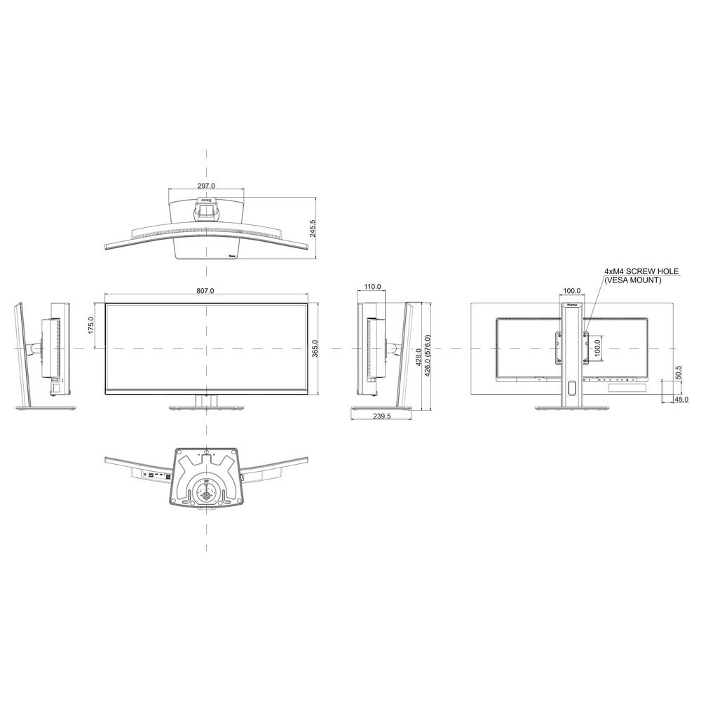 iiyama XCB3497WQSNP-B1 Displays