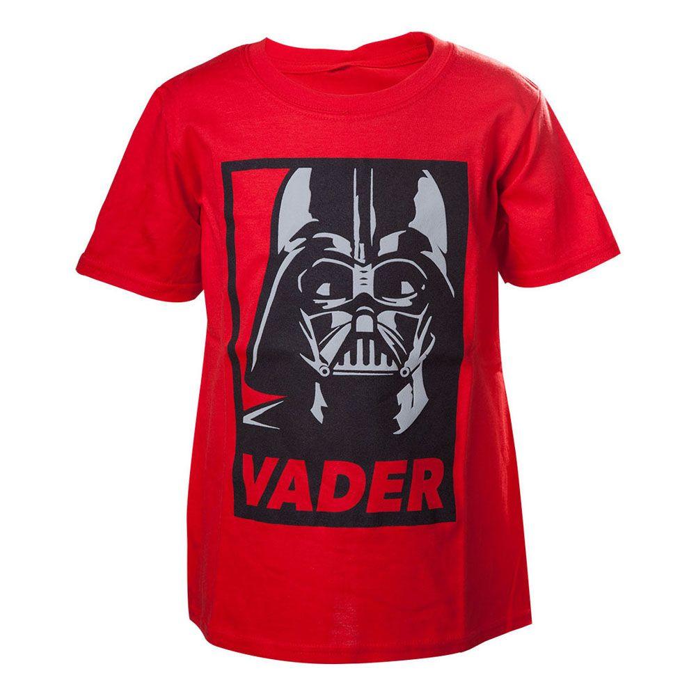 STAR WARS Darth Vader Framed Closeup T-Shirt Kid’s Unisex 86/92 Months 18 to 24 Red - 86/92