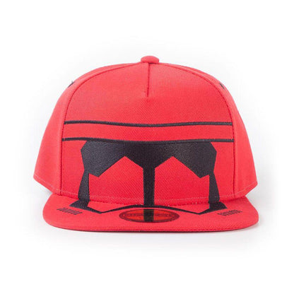 STAR WARS Rise of Skywalker Red Trooper Mask Snapback Baseball Cap Unisex Red