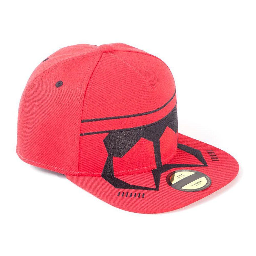 STAR WARS Rise of Skywalker Red Trooper Mask Snapback Baseball Cap Unisex Red