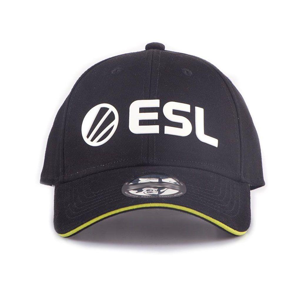 ESL Logo E-Sports Baseball Cap Unisex Black/Yellow