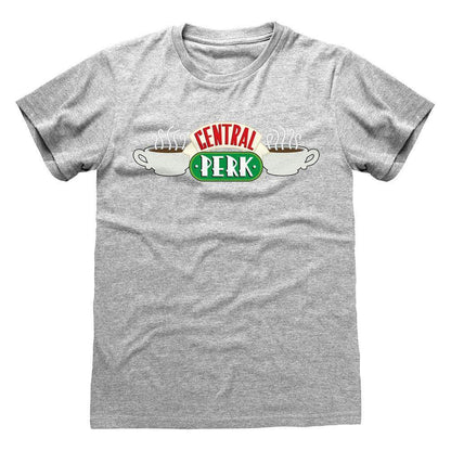 FRIENDS Central Perk T-Shirt Unisex Extra Large Grey