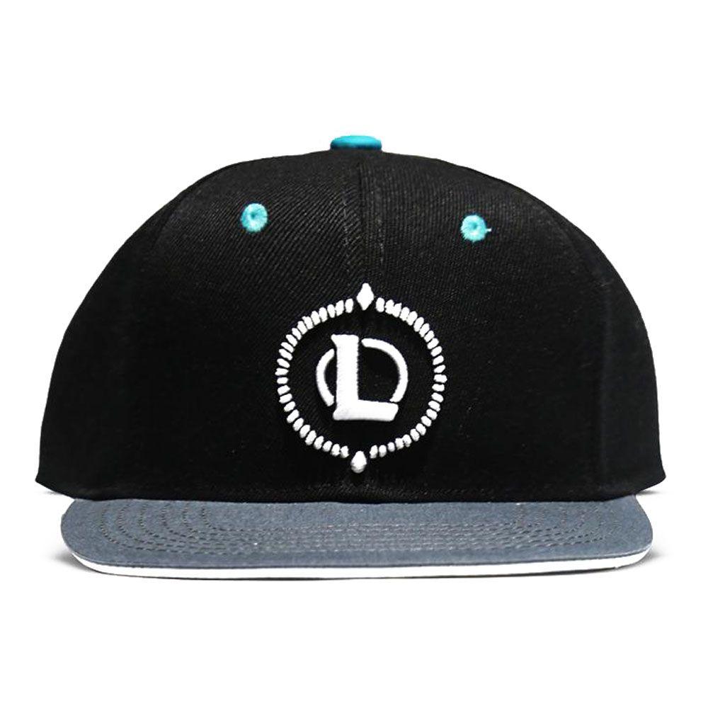 LEAGUE OF LEGENDS Logo Symbol Snapback Baseball Cap Multi-colour