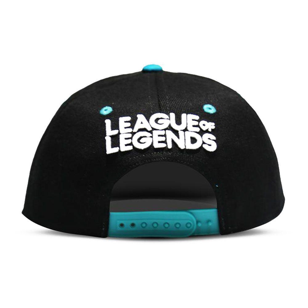 LEAGUE OF LEGENDS Logo Symbol Snapback Baseball Cap Multi-colour