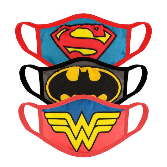 DC COMICS Justice League Symbols Face Mask