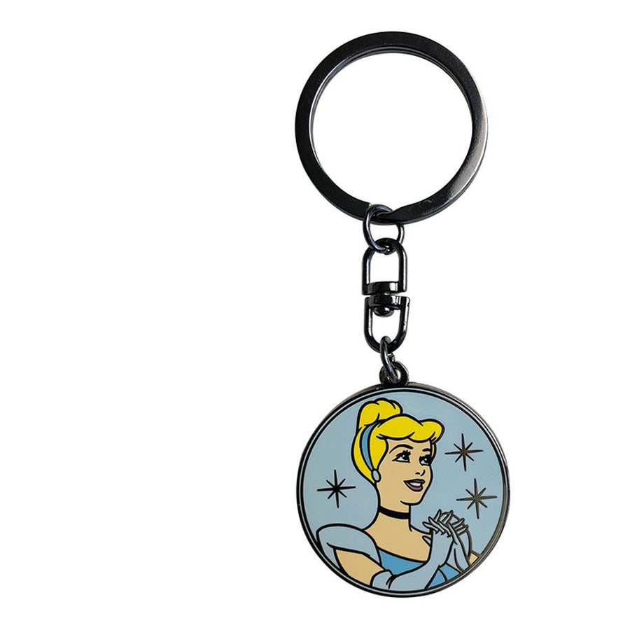 DISNEY Cinderella Face Keychain Keychain