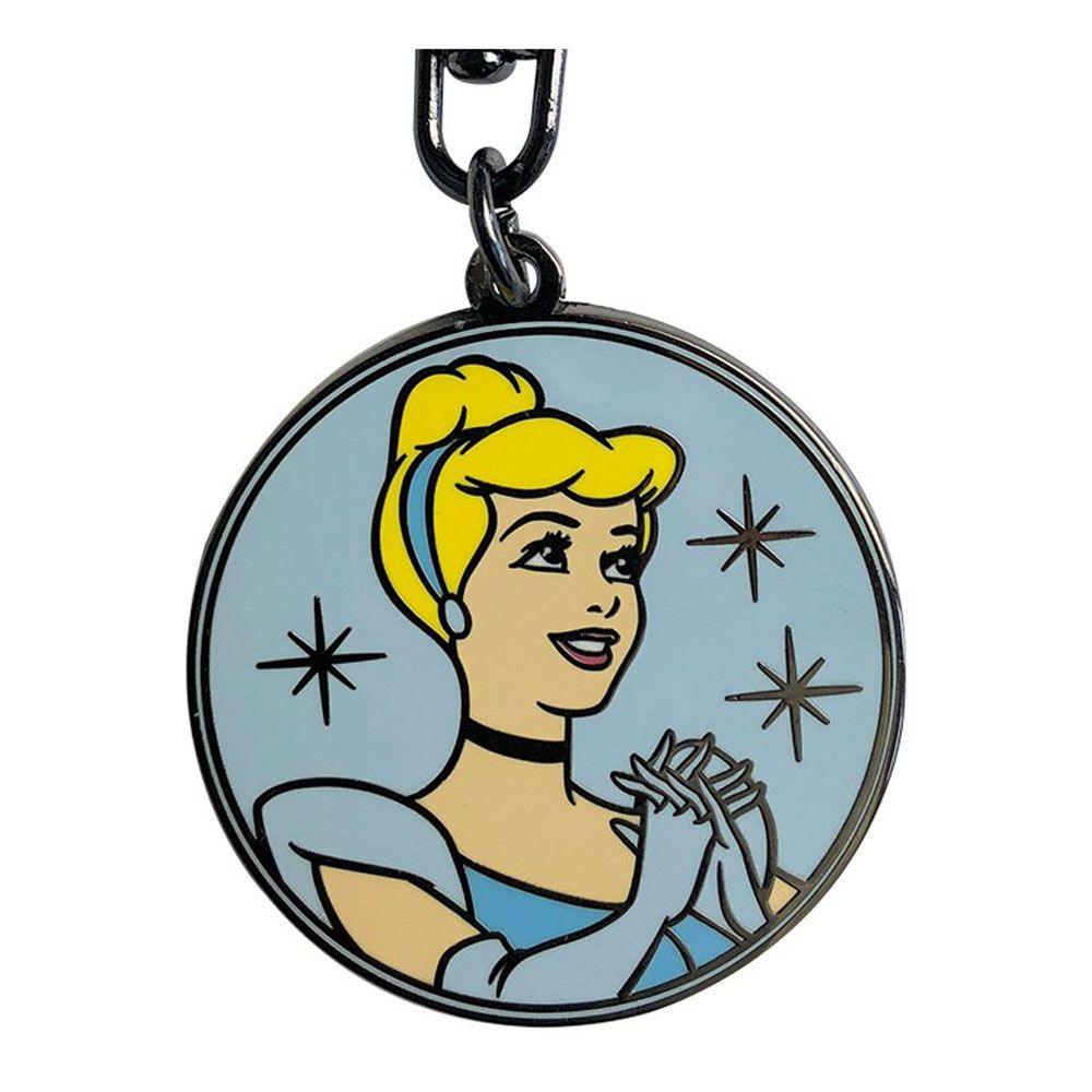 DISNEY Cinderella Face Keychain Keychain Multi-colour