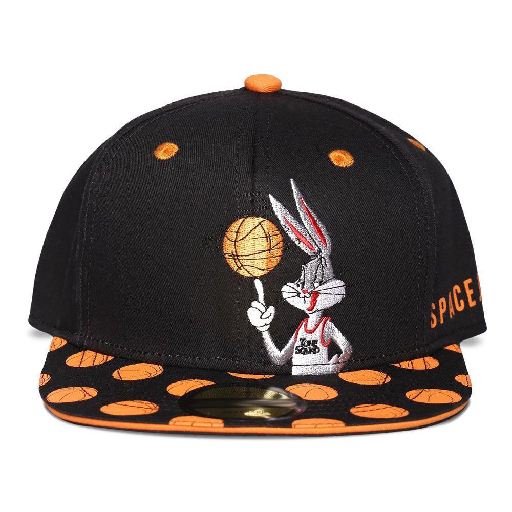 WARNER BROS Space Jam: A New Legacy Bugs Bunny Snapback Baseball Cap Unisex Black/Orange