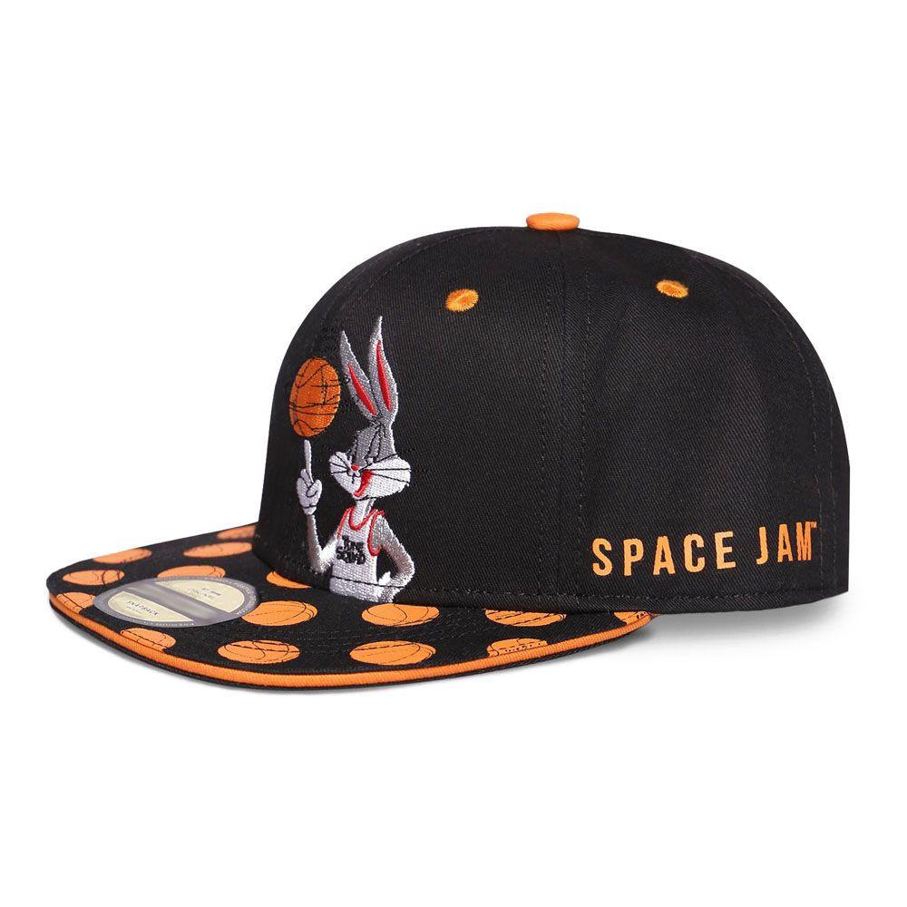 WARNER BROS Space Jam: A New Legacy Bugs Bunny Snapback Baseball Cap Unisex Black/Orange