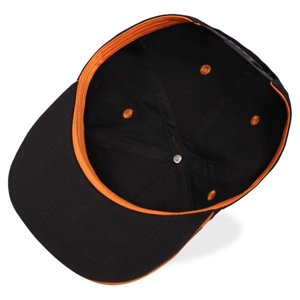 WARNER BROS Space Jam: A New Legacy Bugs Bunny Snapback Baseball Cap Unisex Black/Orange