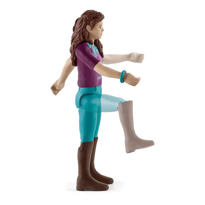SCHLEICH Horse Club Lisa & Storm Toy Figure Set - Action Figures | Hipeon