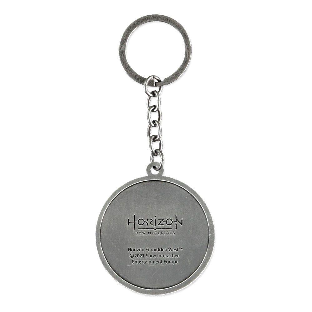 HORIZON FORBIDDEN WEST Focus Logo Metal Keychain Black/Silver