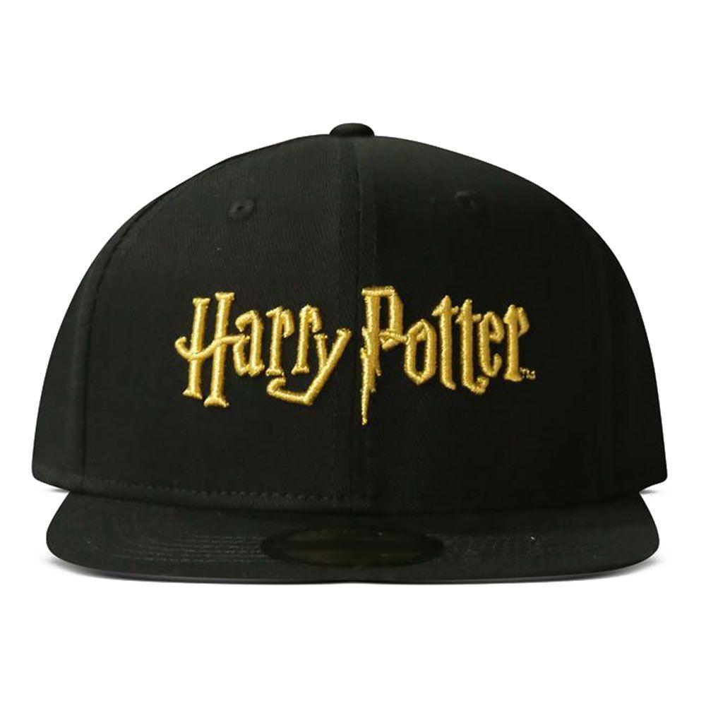 HARRY POTTER Wizards Unite Logo Snapback Baseball Cap Black