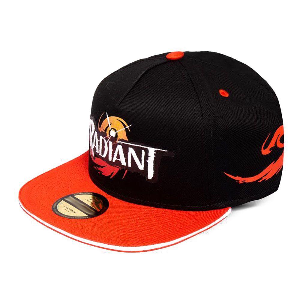 RADIANT Logo Snapback Baseball Cap Black/Red