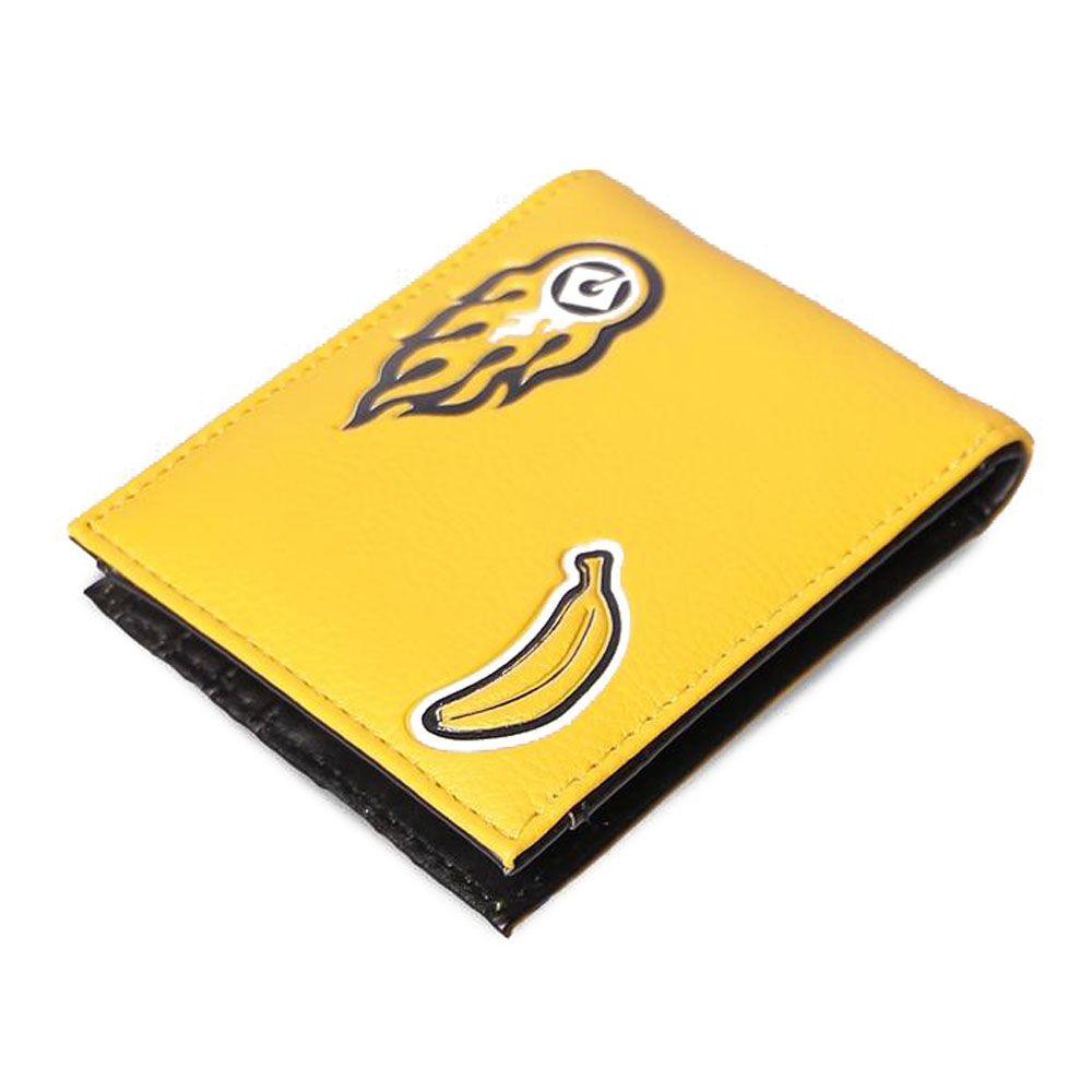 MINIONS Logo & Symbols Bi-Fold Wallet Male Yellow/Black