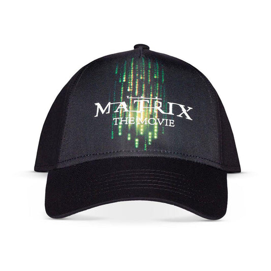 WARNER BROS The Matrix Resurrections Green Poster Logo Adjustable Baseball Cap Black/Green